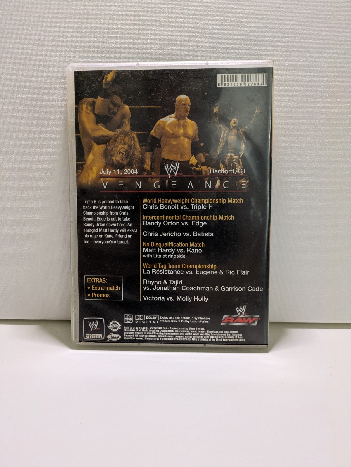 WWE Vengeance DVD 2004 Retro Exchange Australia