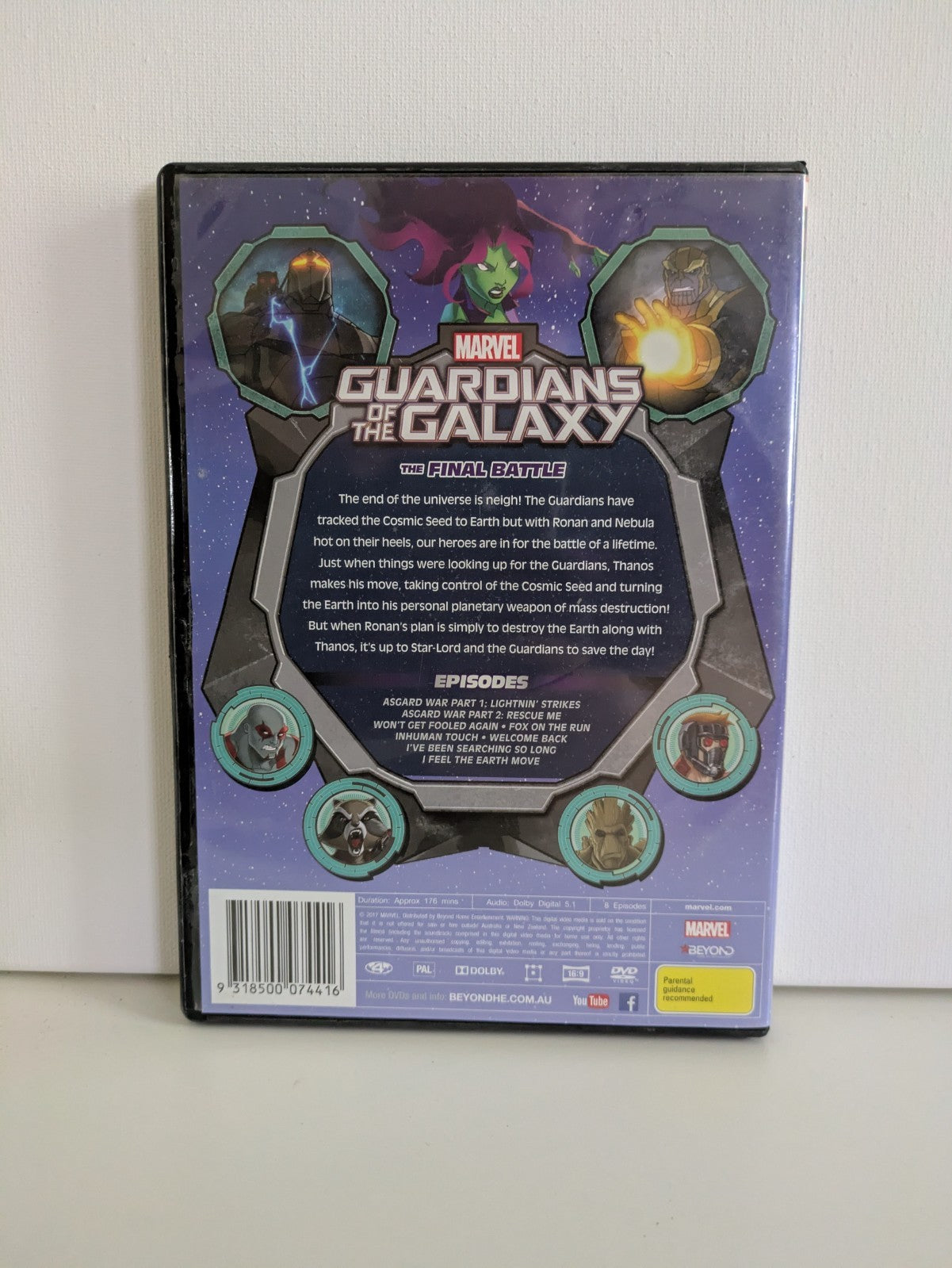 Guardians Of The Galaxy - The Final Battle (DVD, 2015) R4 DVD RetroExchange Australia