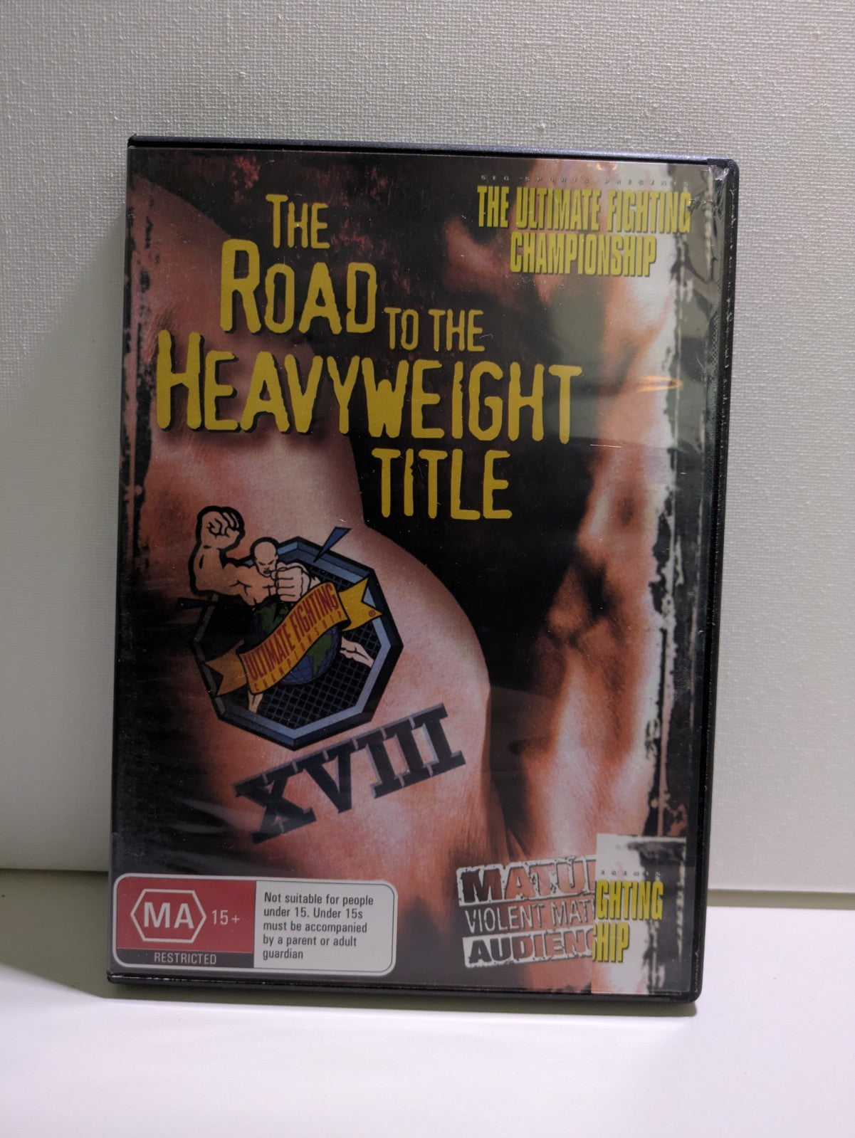UFC, Road to the Heavyweight Title XVIII (18) DVD Ultimate Fighting Championship Retro Exchange Australia