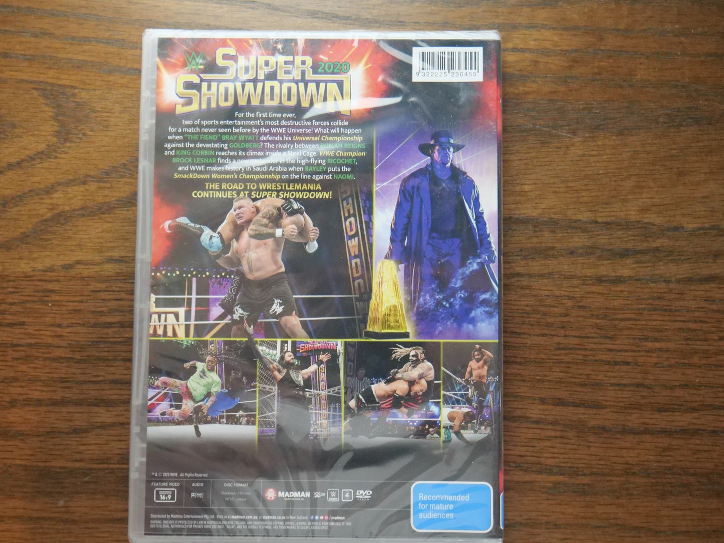 WWE Super Show-Down 2020 (DVD, Region 4) - Sealed Retro Exchange Australia