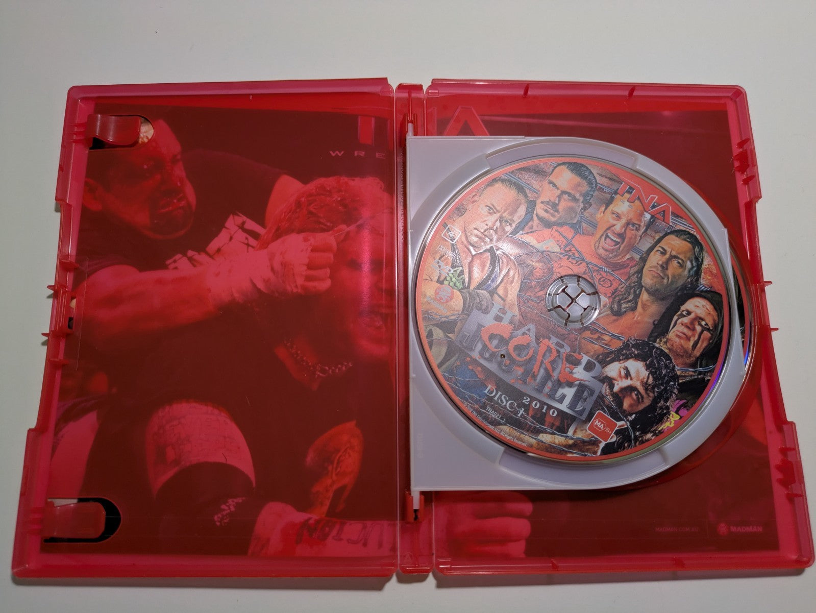 TNA Hard Core Justice 2010 Wrestling DVD - Region 4 Retro Exchange Australia