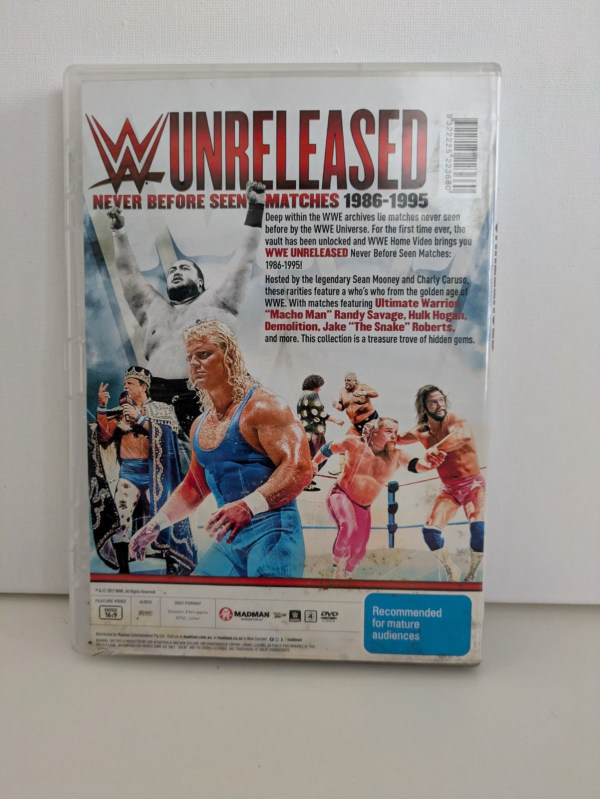WWE Unreleased Never Before Seen Matches 1986-1995 DVD 3-Disc Set R4 Retro Exchange Australia