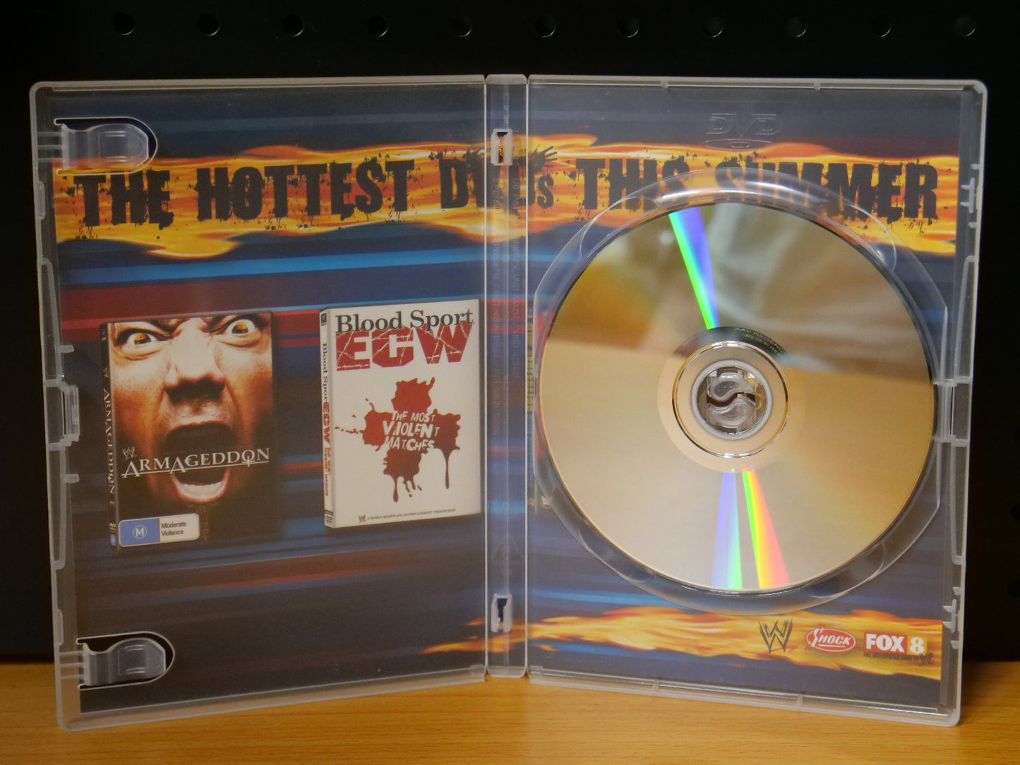 WWE-New Year's Revolution (DVD 2006) Pre-owned Retro Exchange Australia