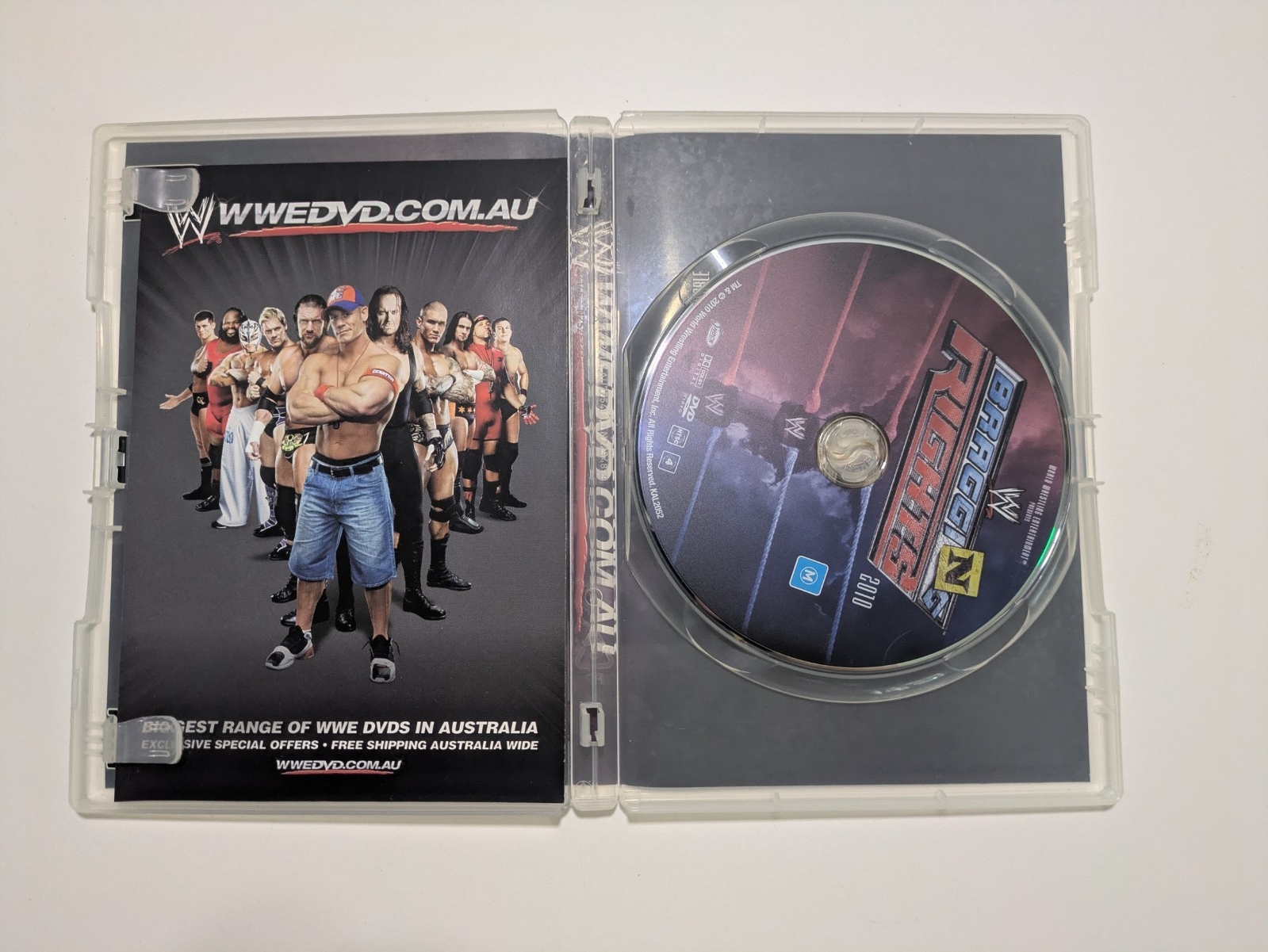 WWE Bragging Rights 2010 DVD Region 4 Wrestling WWE Retro Exchange Australia