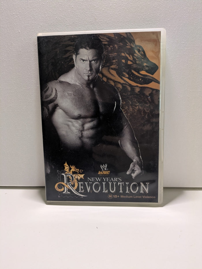 WWE-New Year's Revolution (DVD, 2005) | Retro Exchange