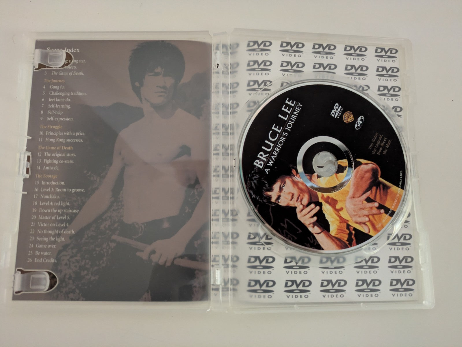 Bruce Lee - A Warrior's Journey (DVD, 2001) Retro Exchange Australia