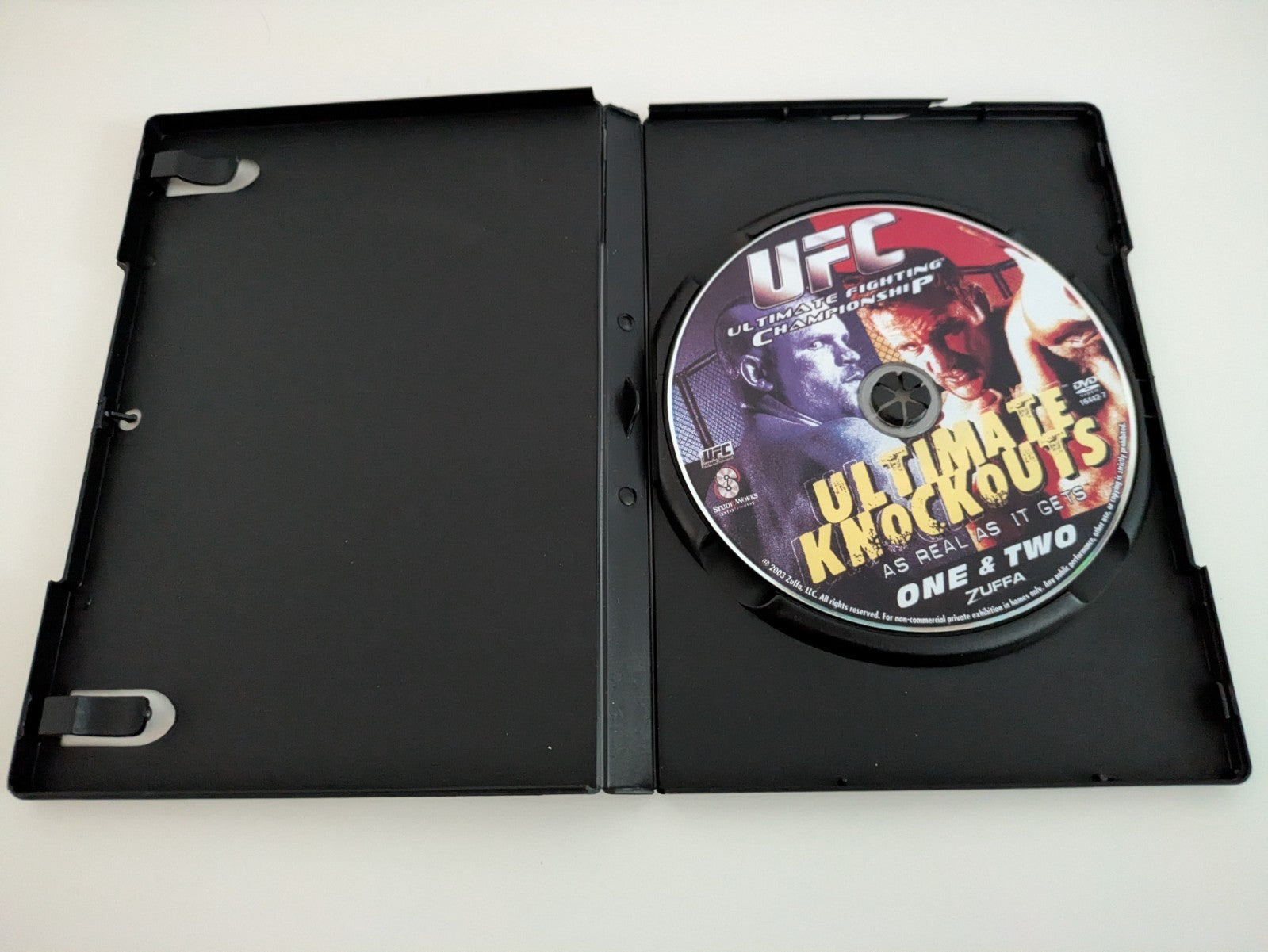 UFC Ultimate Knockouts 1 & 2 DVD 2003 Region 4 Retro Exchange Australia