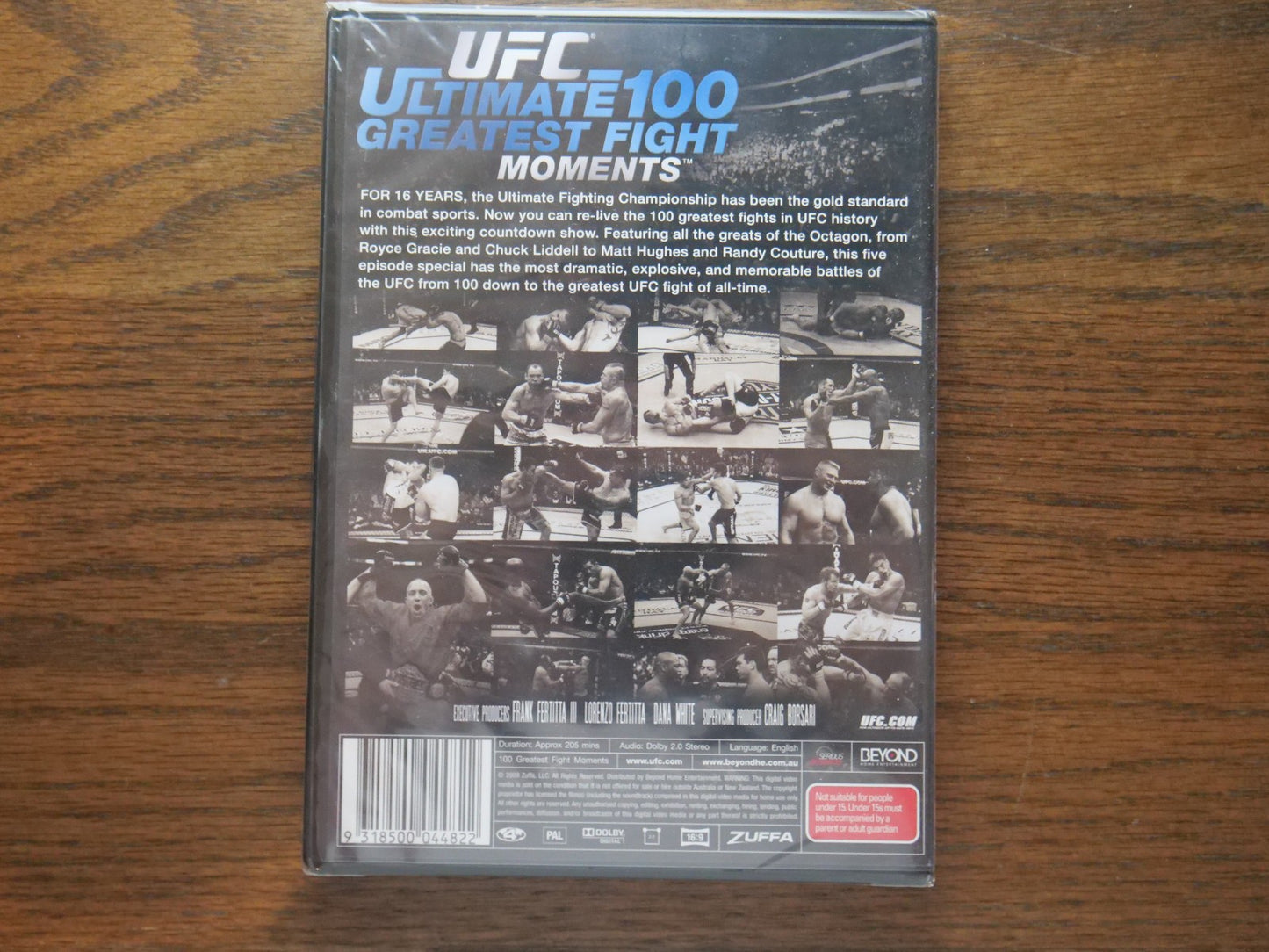 UFC - Ultimate 100 Greatest Fight Moments (2010) (DVD) - Sealed Retro Exchange Australia