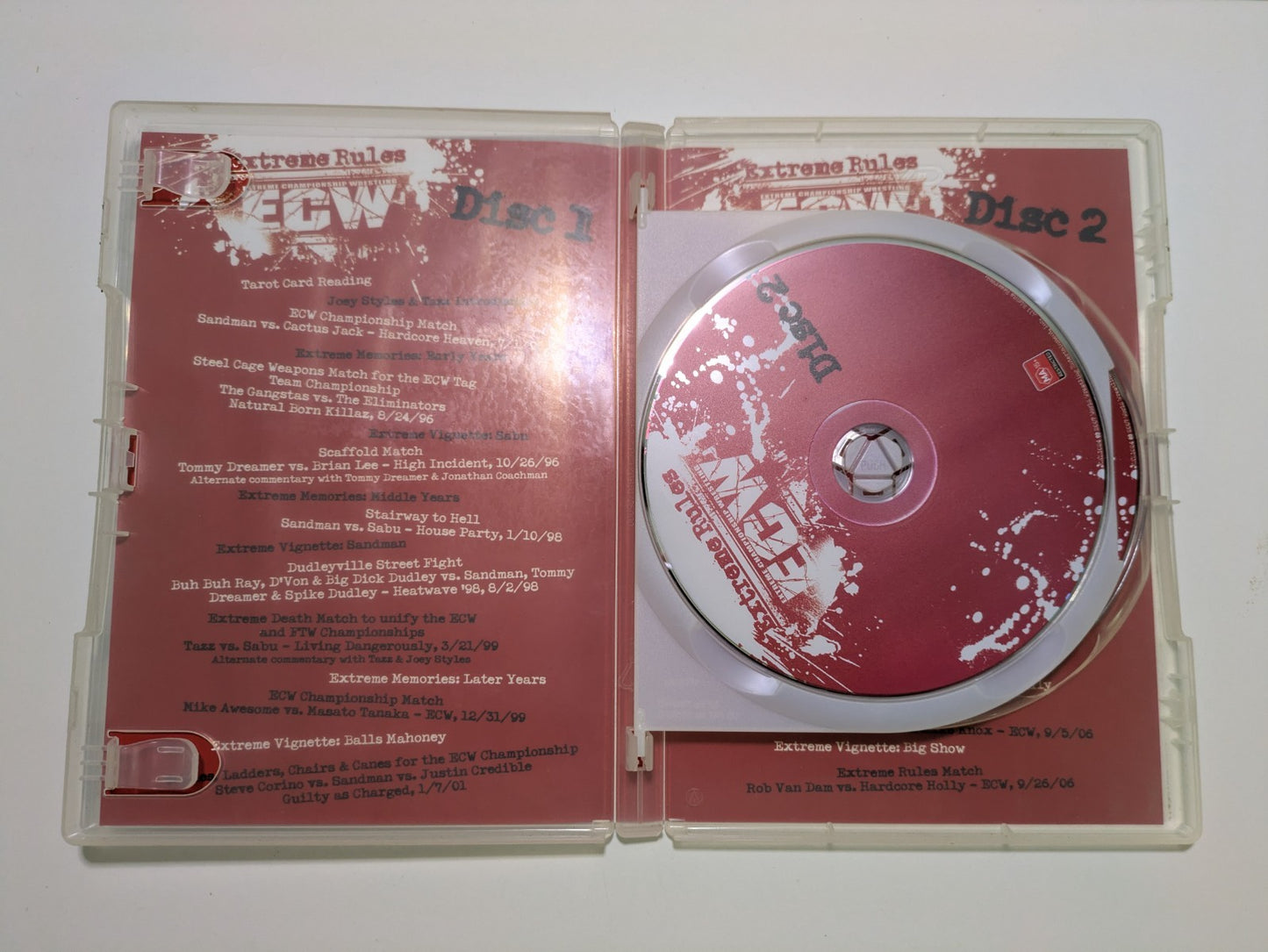 WWE ECW Wrestling Extreme Rules DVD Retro Exchange Australia