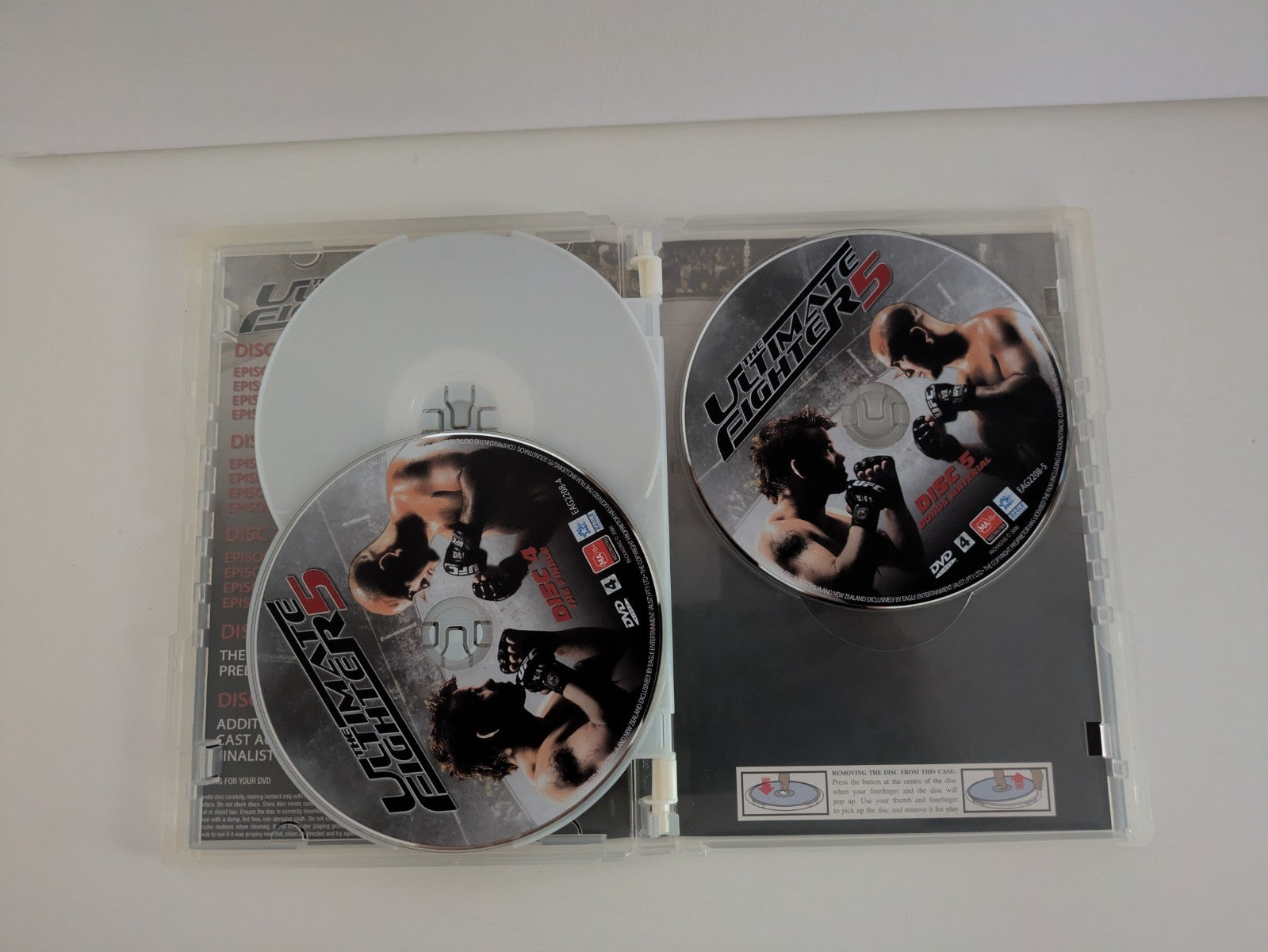 UFC Ultimate Fighter Season 5 Pulver vs Penn DVD 2013 5-Disc Set R4 Retro Exchange Australia