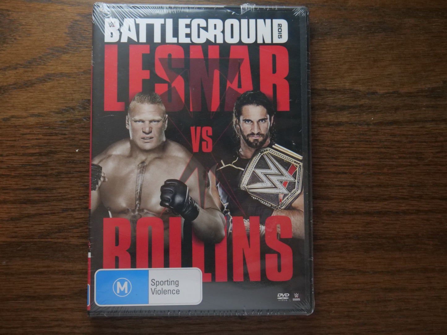 WWE - Battleground 2015 (DVD, Region 4) - Sealed Retro Exchange Australia