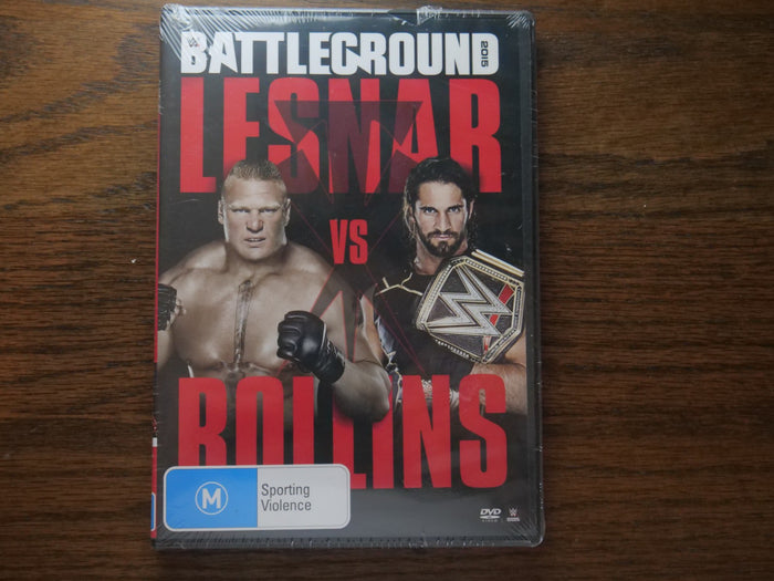 WWE - Battleground 2015 (DVD, Region 4) - Sealed | Retro Exchange