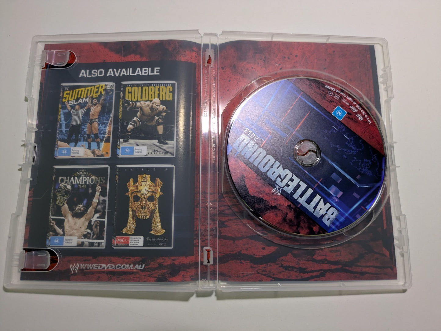 WWE - Battleground 2013 DVD Region 4 Retro Exchange Australia