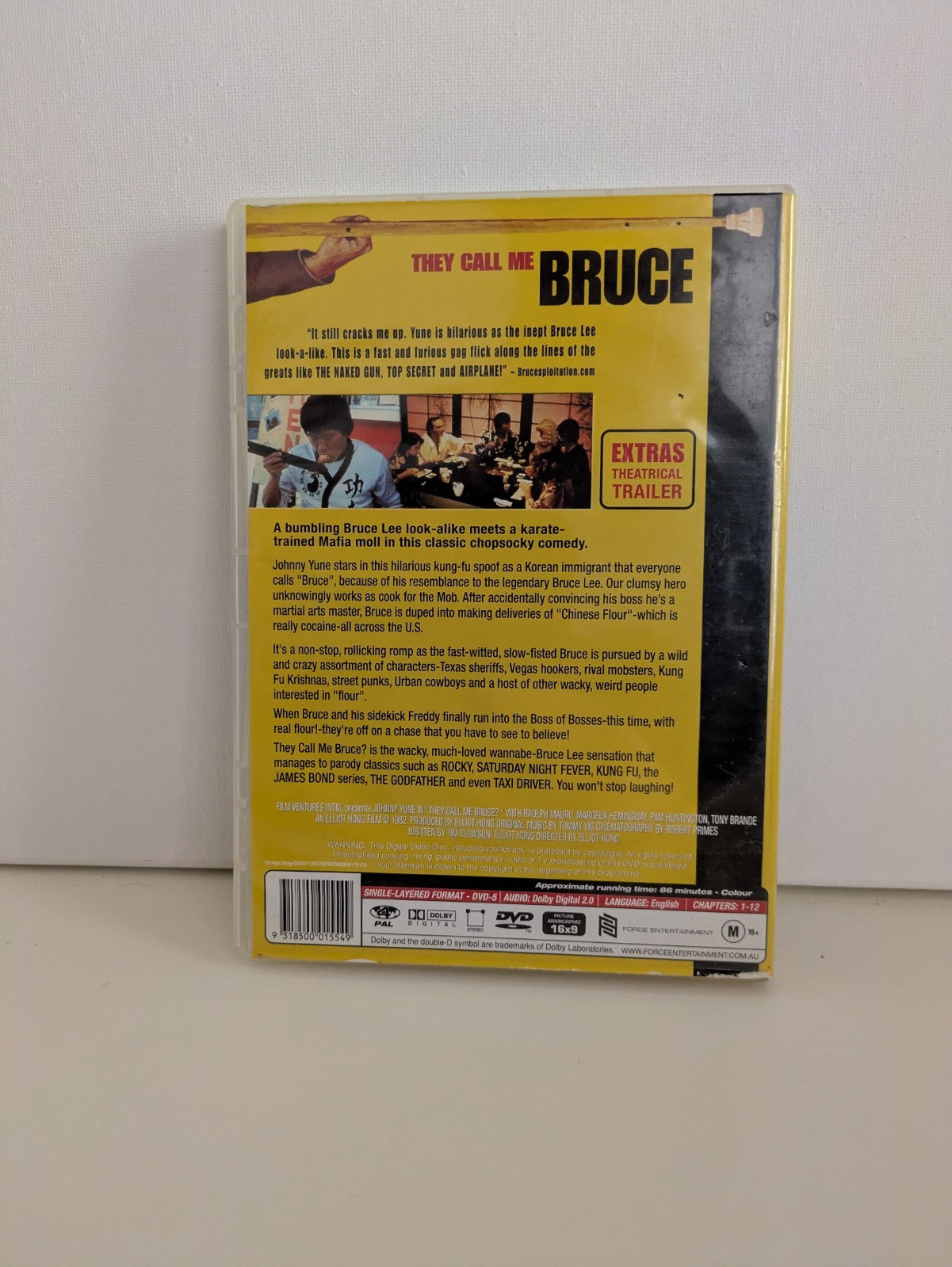 They Call Me Bruce DVD 1982 Region 4 Retro Exchange Australia