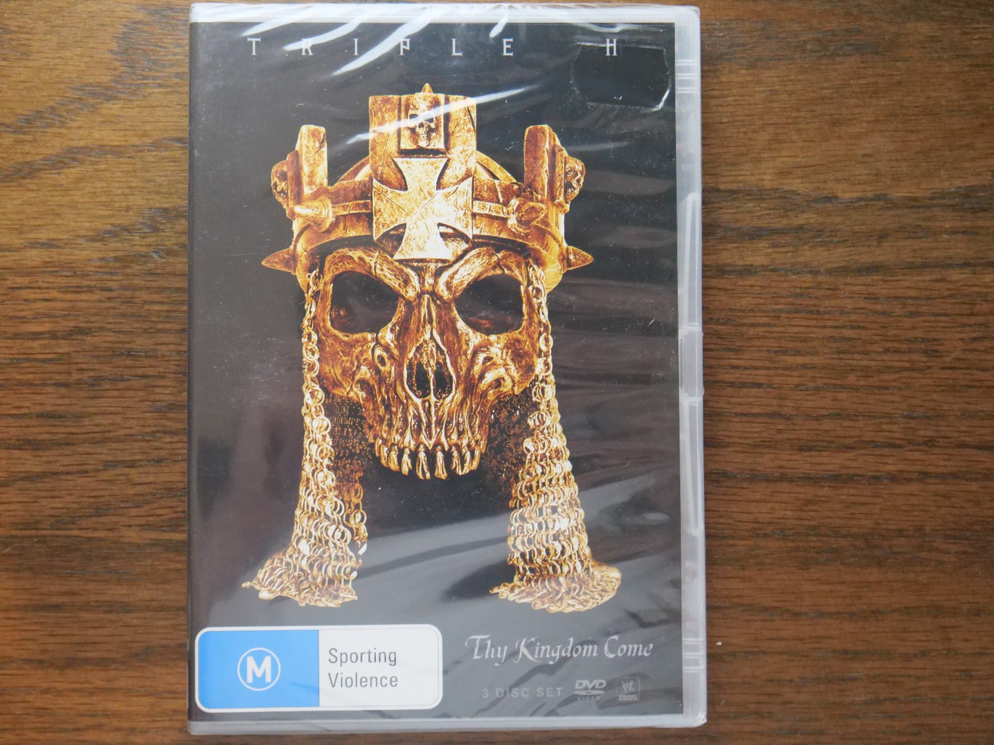 WWE - Triple H Thy Kingdom Come (DVD, Region 4) 3 Disc Set - Sealed Retro Exchange Australia
