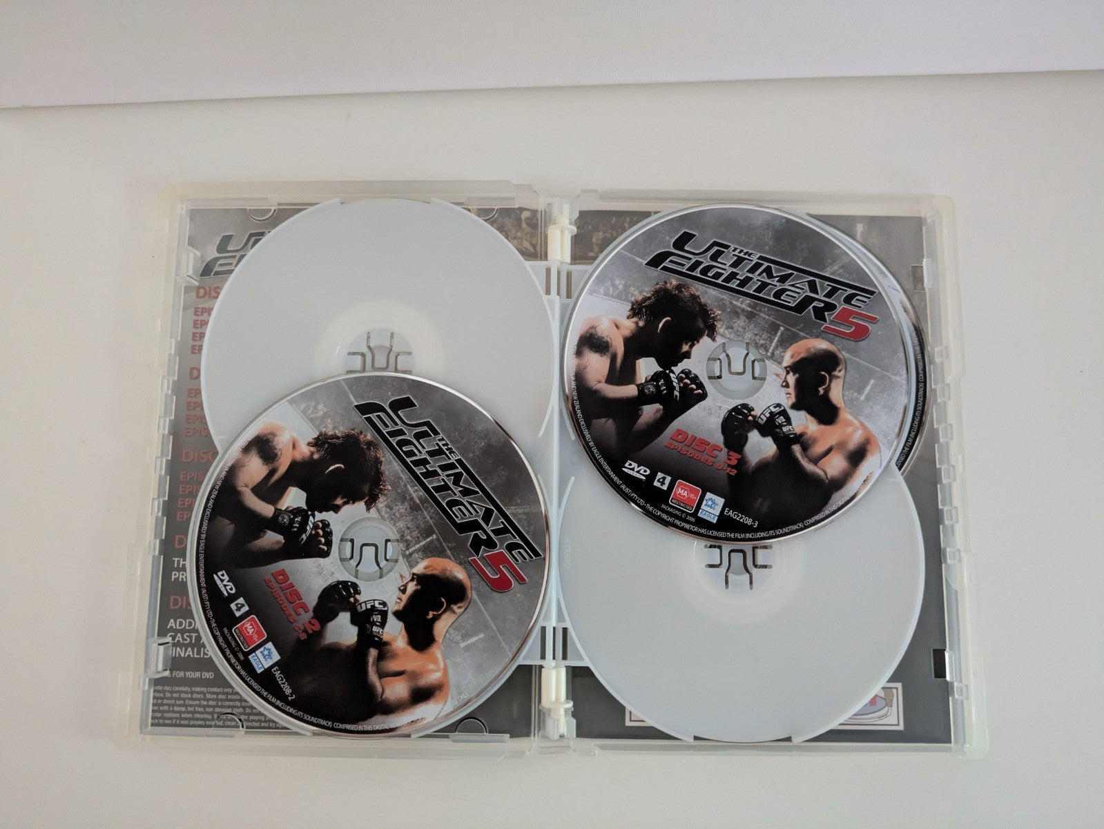 UFC Ultimate Fighter Season 5 Pulver vs Penn DVD 2013 5-Disc Set R4 Retro Exchange Australia