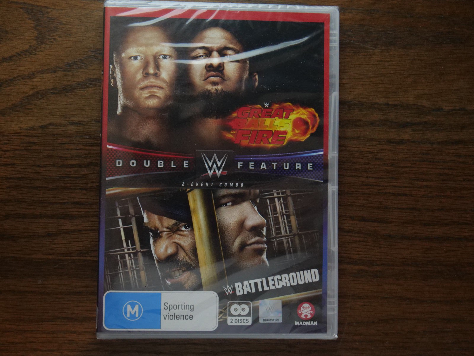 WWE - Great Balls Of Fire & Battleground (DVD Region 4) 2 Disc Set - Sealed Retro Exchange Australia