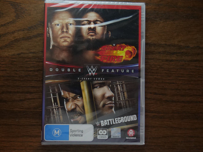 WWE - Great Balls Of Fire & Battleground (DVD Region 4) 2 Disc Set - Sealed | Retro Exchange
