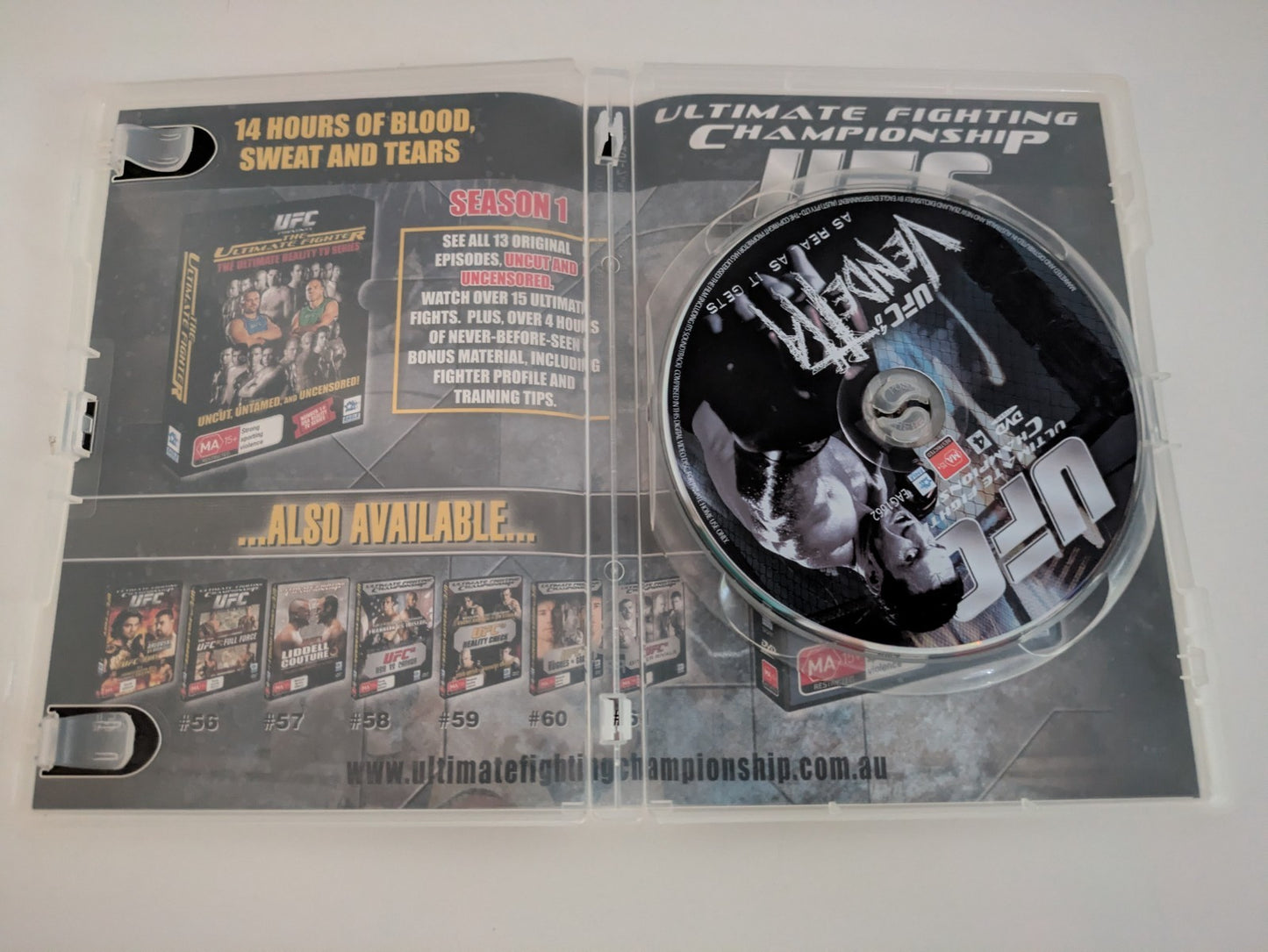 UFC 40 Vendetta DVD 2004 Retro Exchange Australia