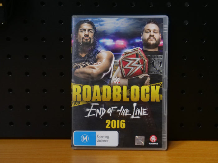 WWE Roadblock : End Of The Line (2016) DVD Wrestling Region 4 | Retro Exchange