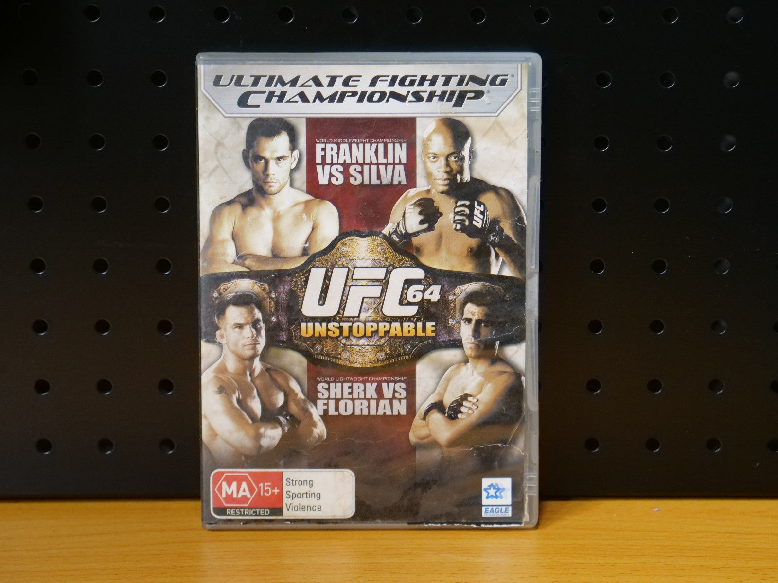 UFC #64-Unstoppable (RARE DVD 2006) - UFC Boxing-As Real as it Gets Retro Exchange Australia