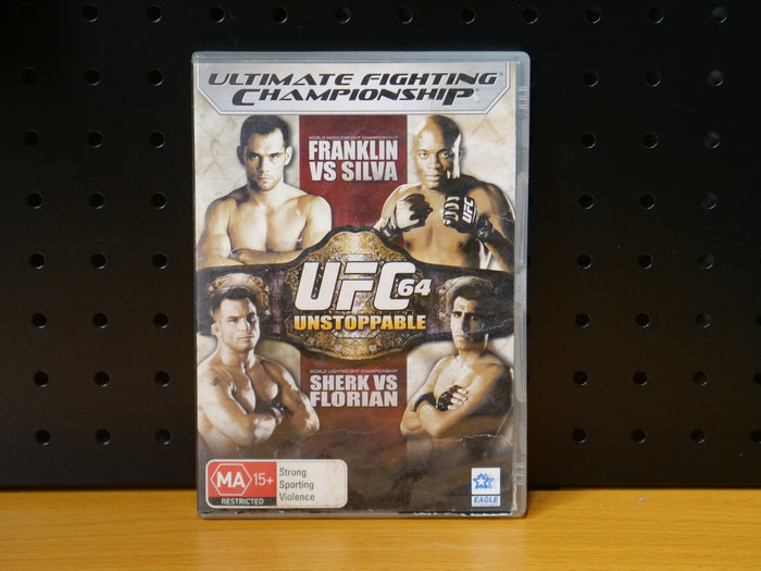 UFC #64-Unstoppable (RARE DVD 2006) - UFC Boxing-As Real as it Gets | Retro Exchange