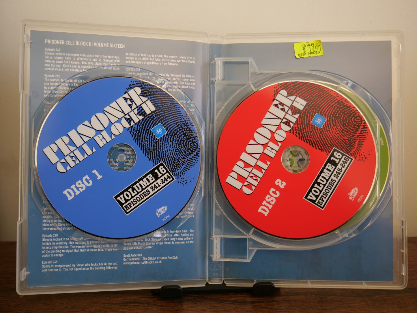 Prisoner Cell Block H Volume 16 Episodes 241-256 DRAMA DVD DVD RetroExchange Australia