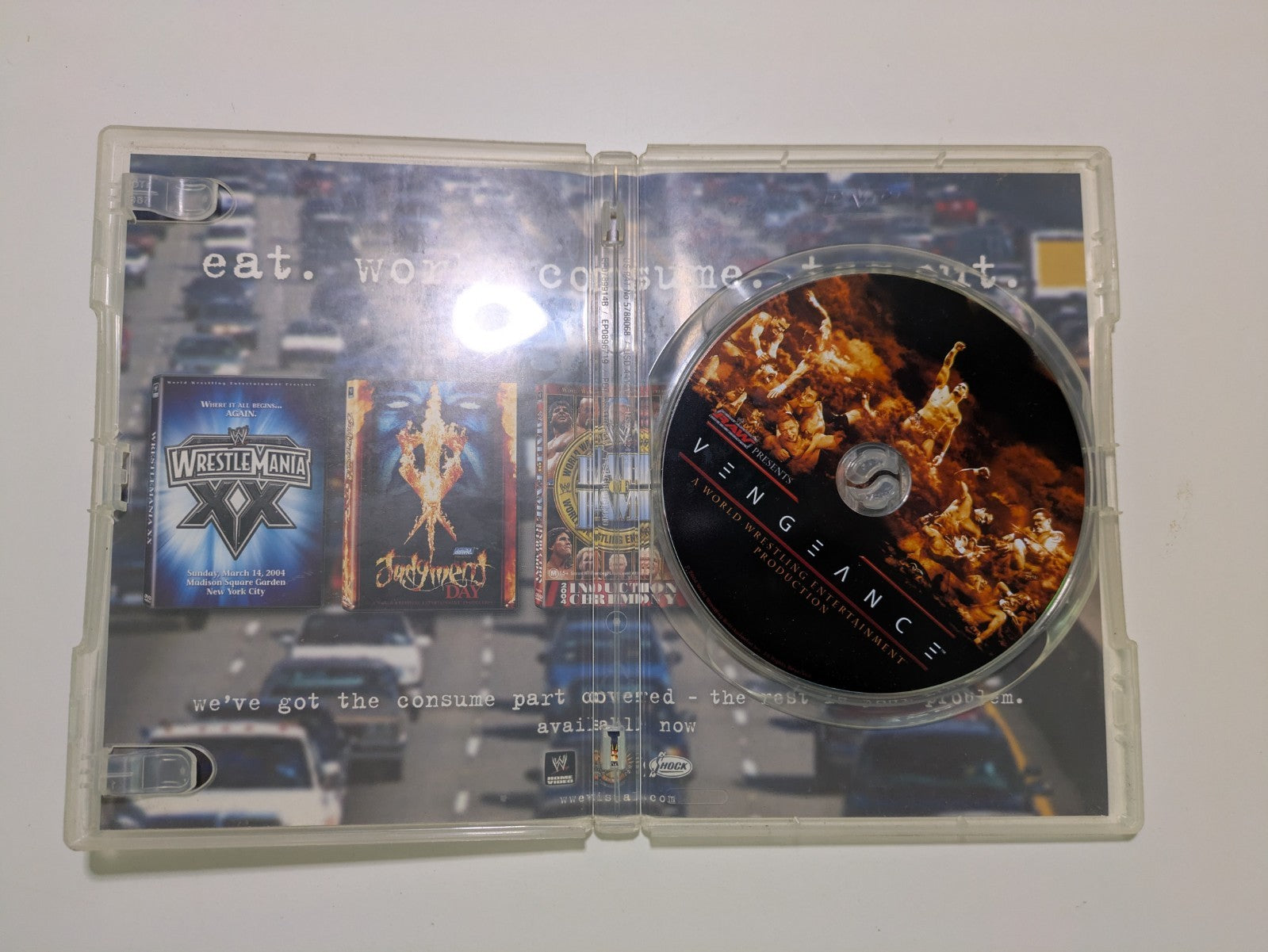 WWE Vengeance DVD 2004 Retro Exchange Australia
