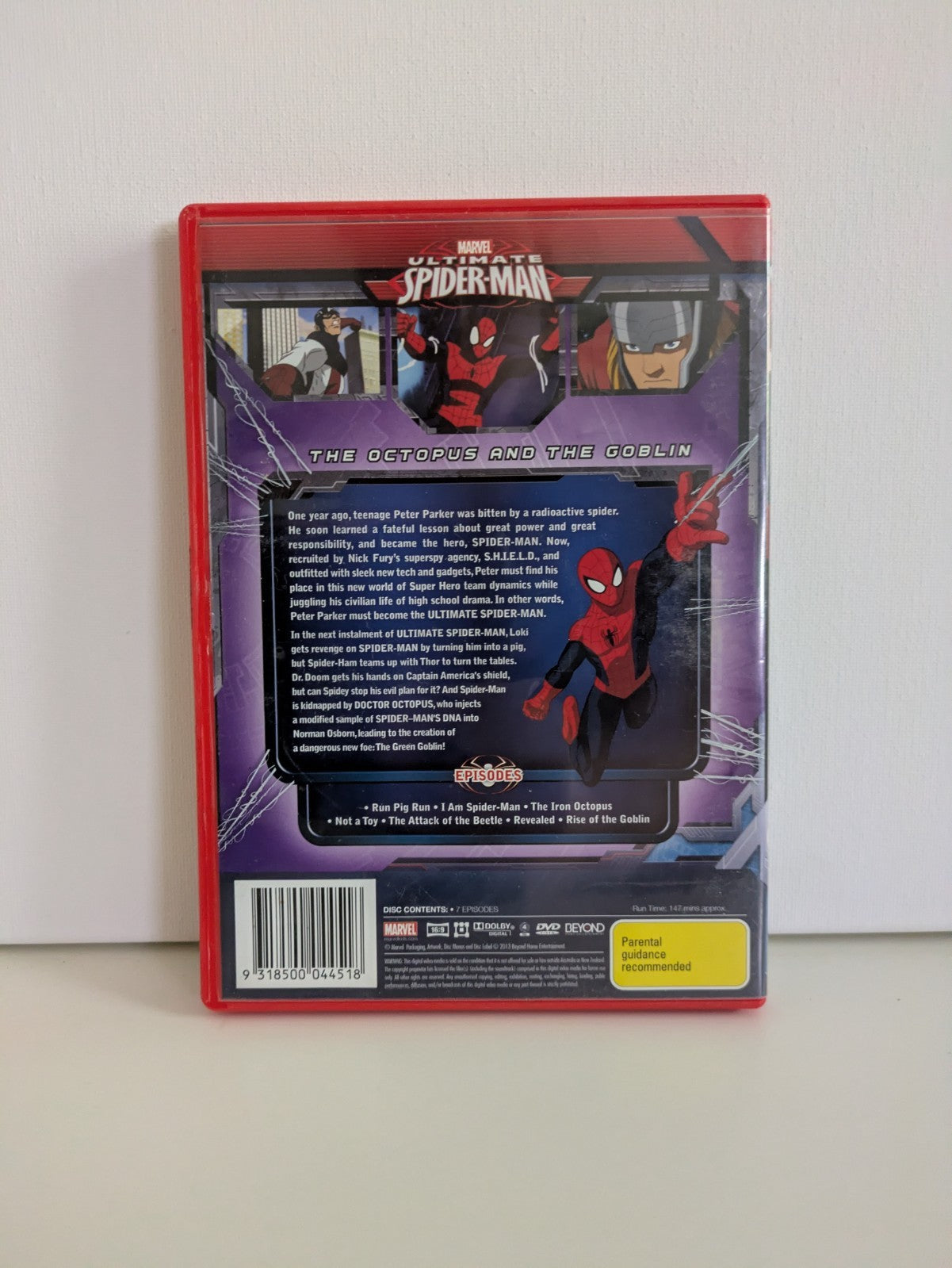 Ultimate Spider-Man - The Octopus And The Goblin (DVD, 2013) DVD RetroExchange Australia