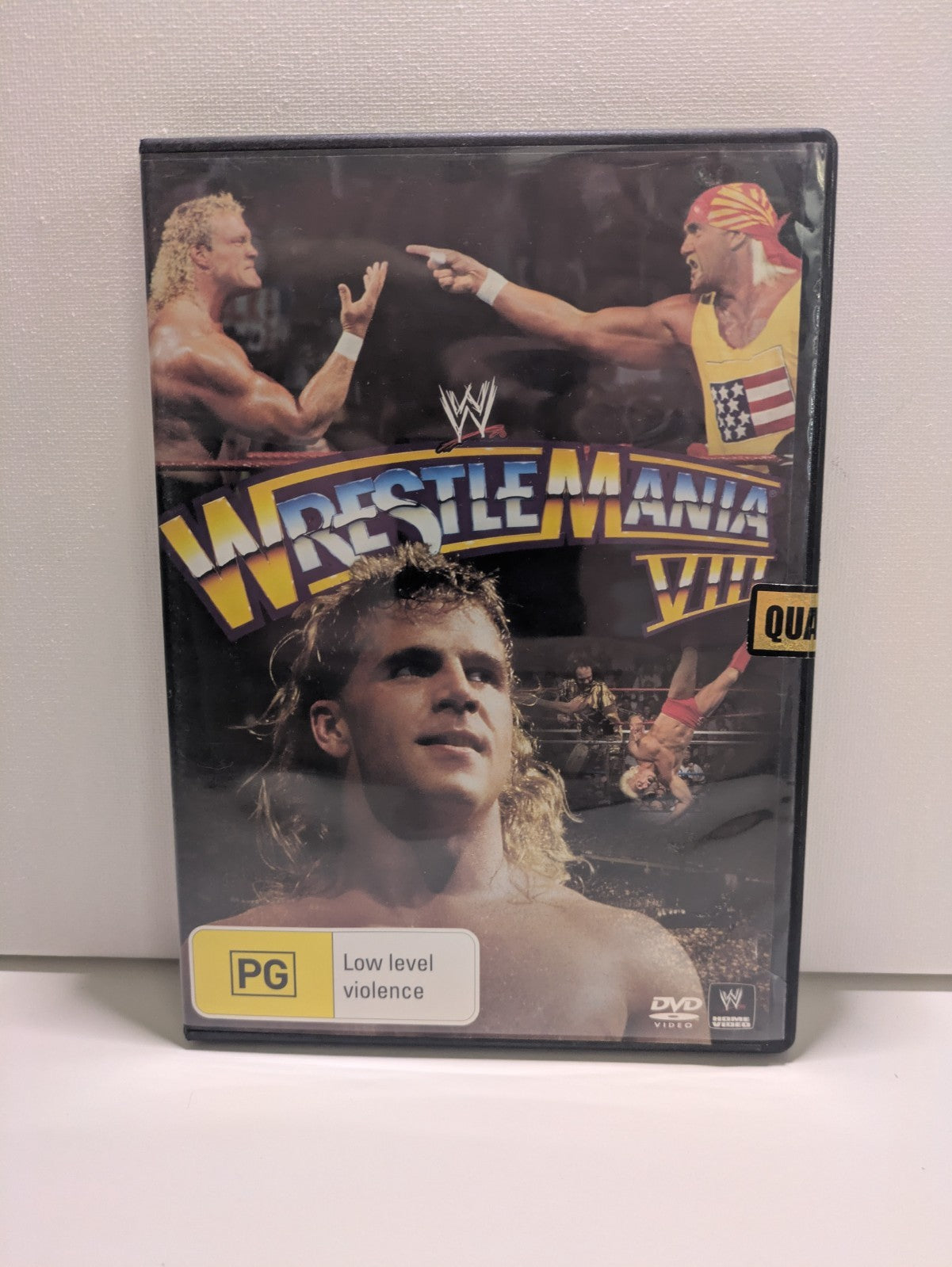 WrestleMania VIII 8 DVD Region 4 1992 Hogan Flair Savage Hart WWE Championship Retro Exchange Australia