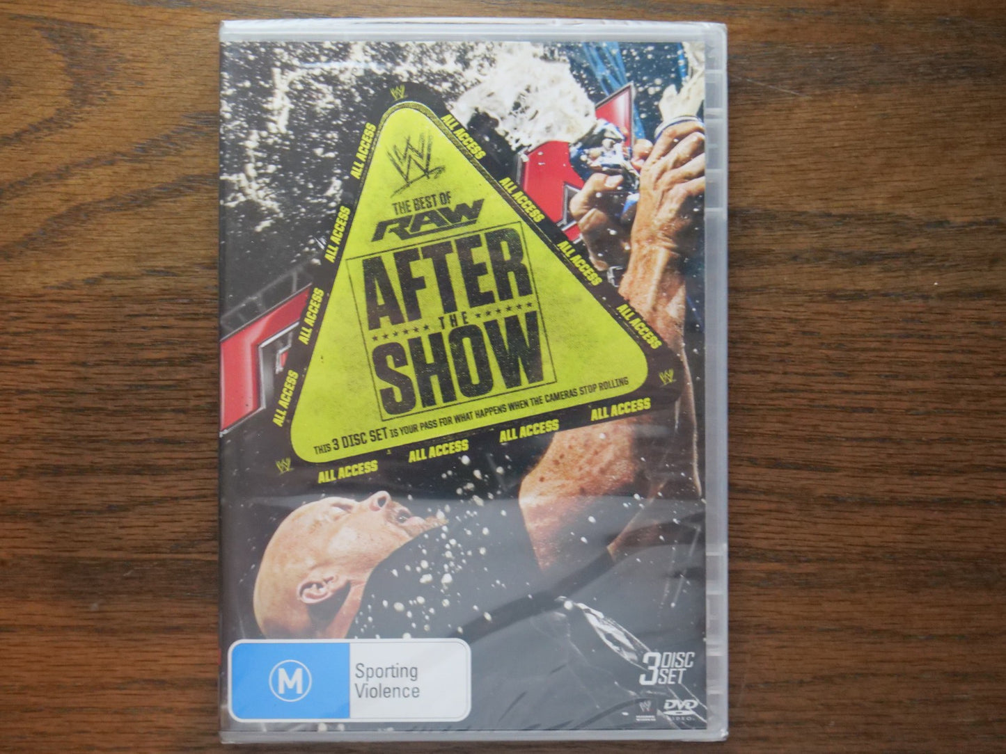 WWE - Best Of RAW - After The Show (DVD, Region 4) 3-Disc Set - Sealed Retro Exchange Australia