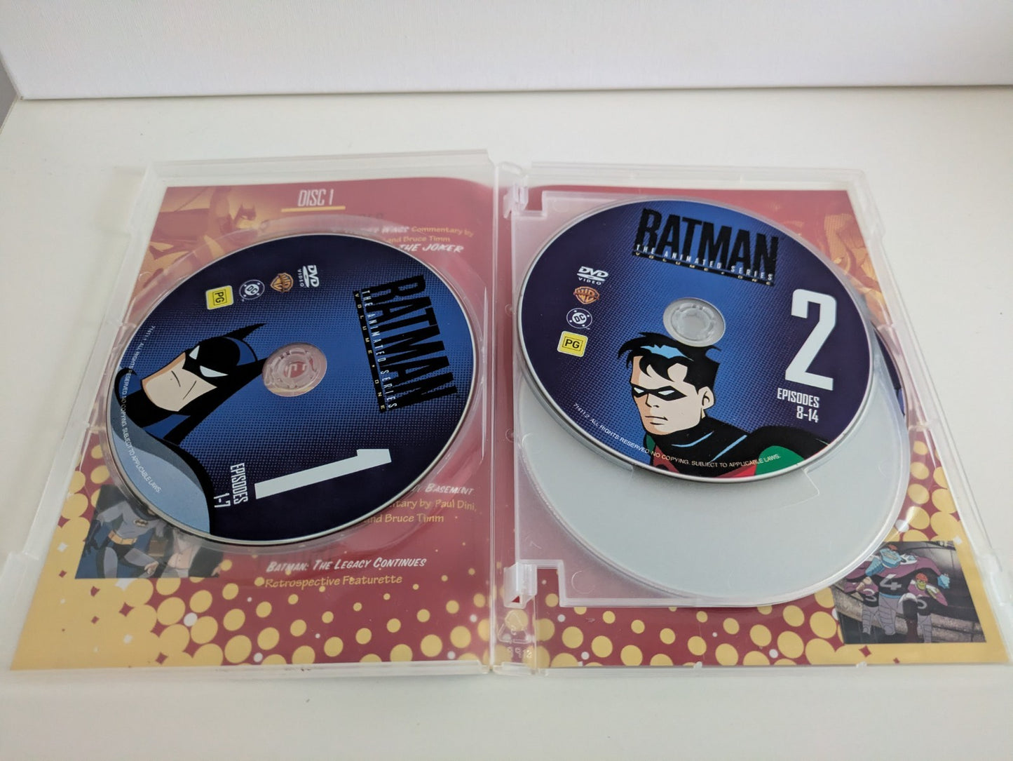 Batman The Animated Series Volume One 1 DVD Region 4 DVD RetroExchange Australia