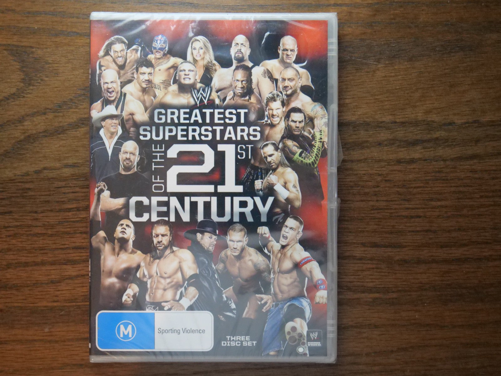 WWE - The Greatest Superstars Of The 21st Century (DVD, Region 4) - Sealed Retro Exchange Australia