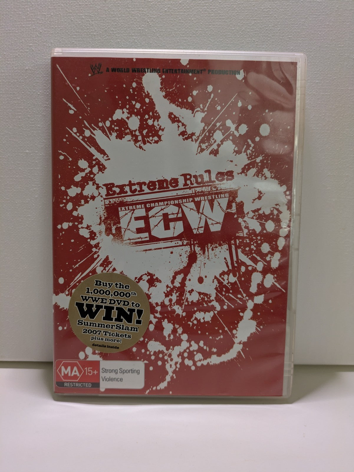 WWE ECW Wrestling Extreme Rules DVD Retro Exchange Australia