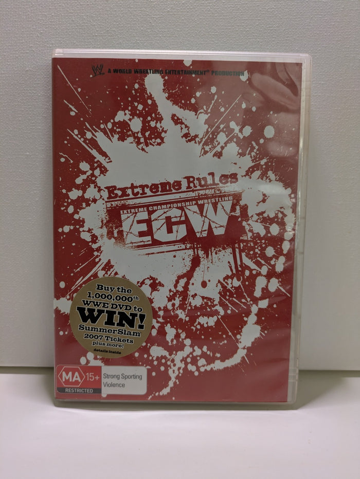 WWE ECW Wrestling Extreme Rules DVD | Retro Exchange