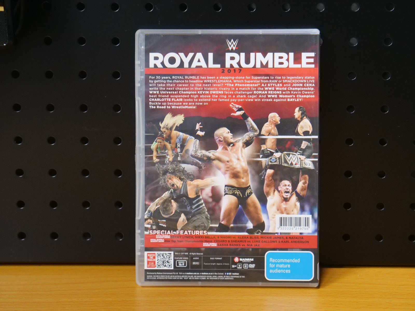 WWE - Royal Rumble 2017 (DVD, 2017) R4 Retro Exchange Australia
