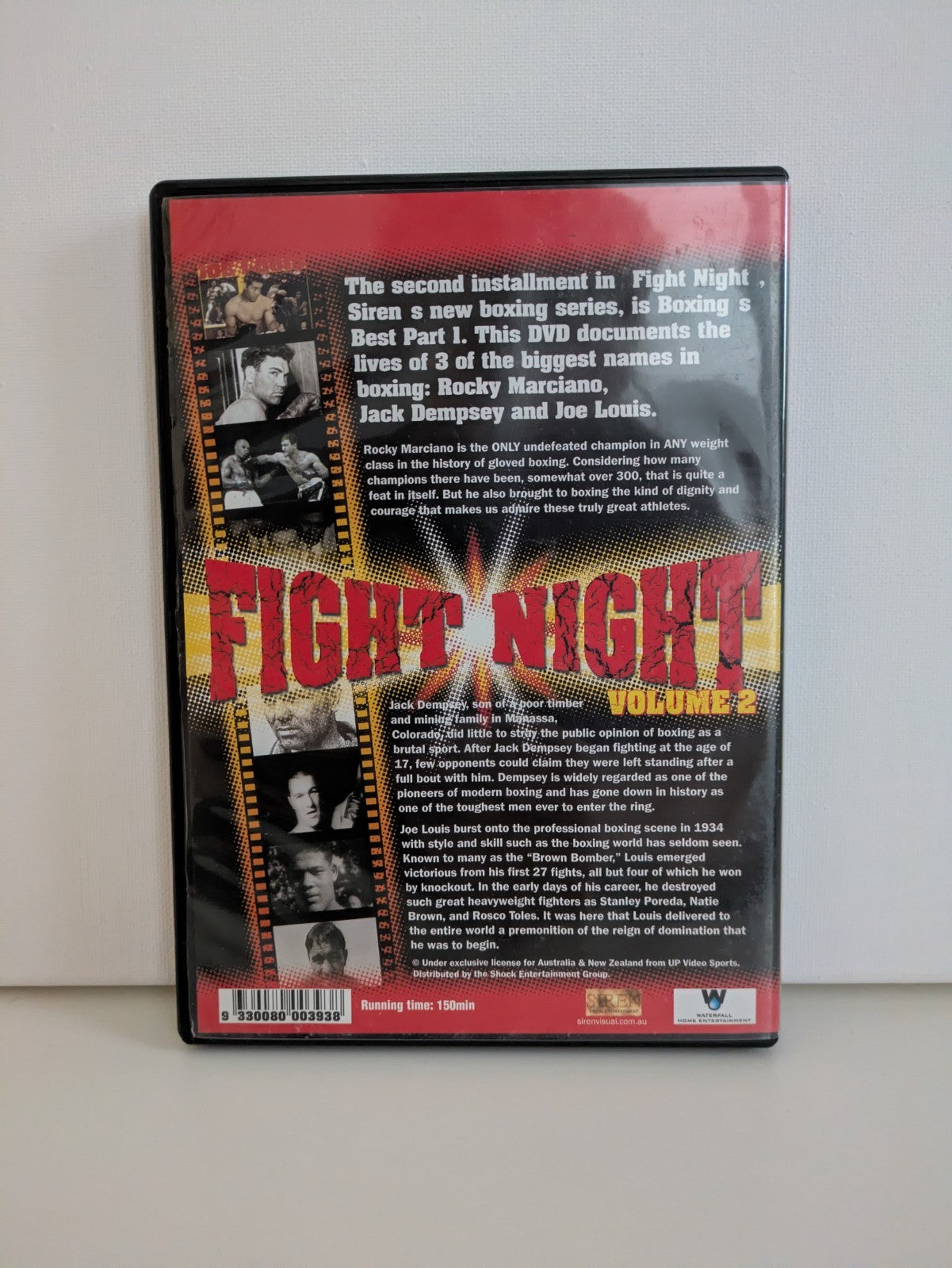 Boxing's Best Fight Night vol 2 DVD Collectors Edition Retro Exchange Australia