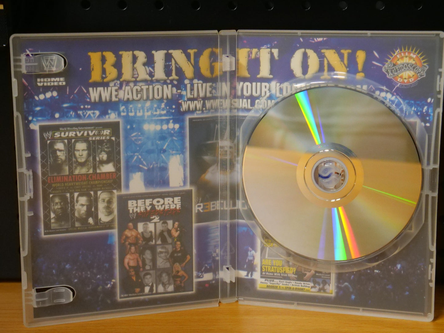 WWE-No Way Out DVD 2003 - The Rock Stone Cold Hulk Hogan Triple H Scott Steiner Retro Exchange Australia