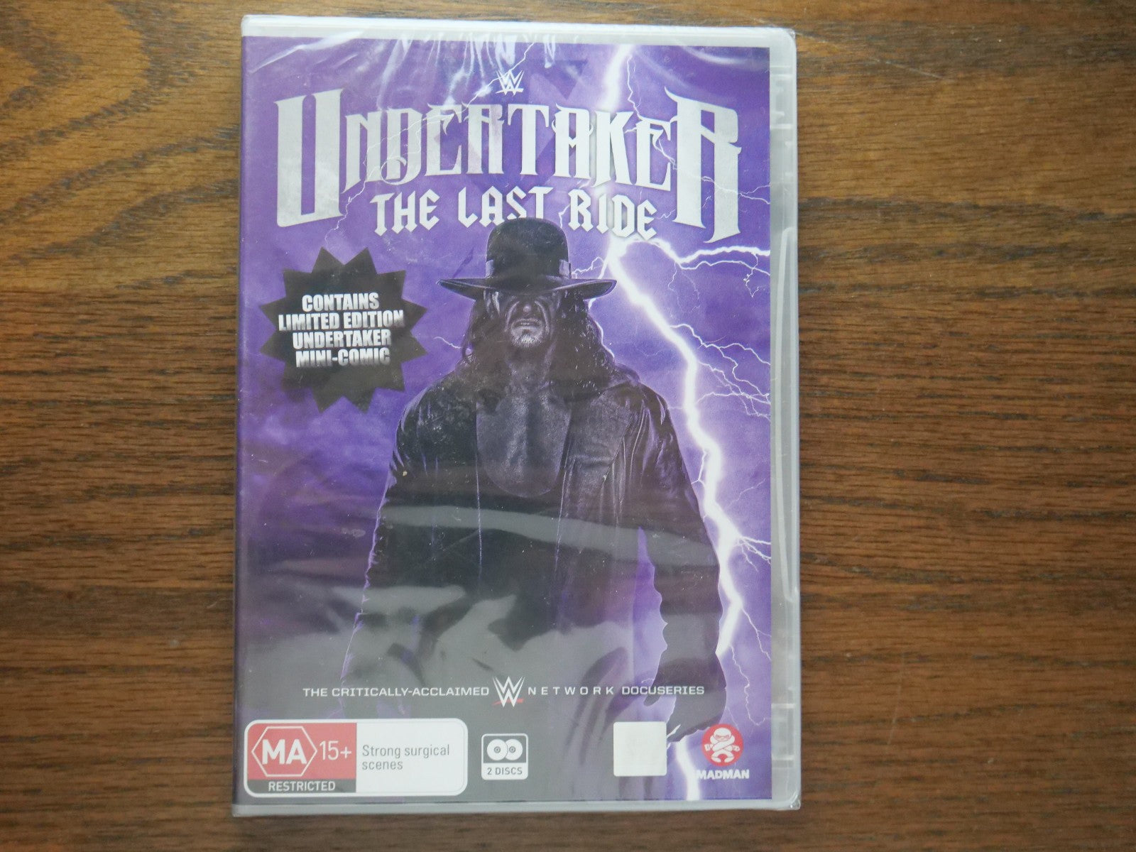 WWE - Undertaker the Last Ride (DVD, Region 4) - Sealed Retro Exchange Australia