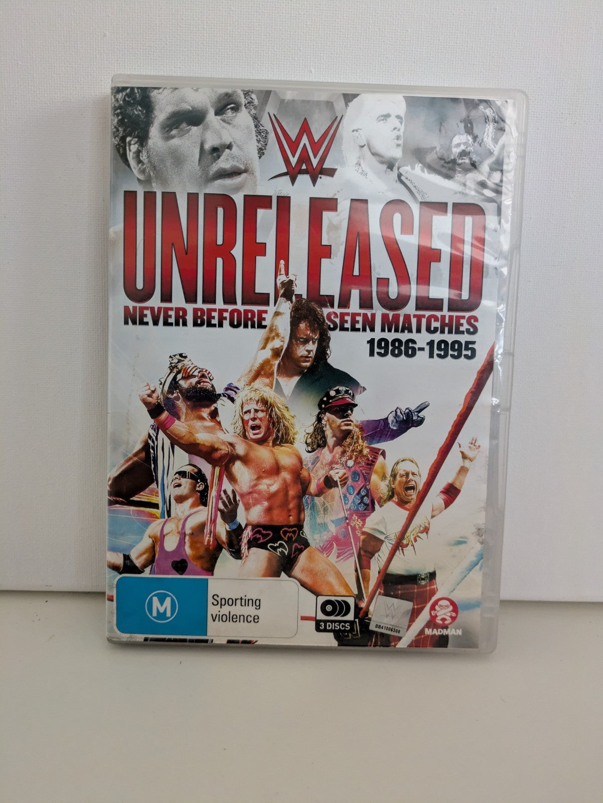 WWE Unreleased Never Before Seen Matches 1986-1995 DVD 3-Disc Set R4 Retro Exchange Australia
