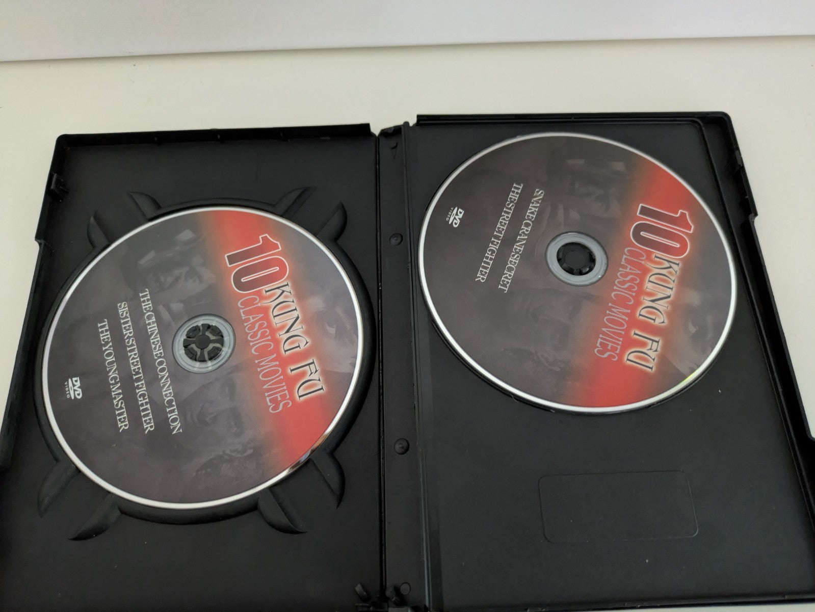 10 Kung Fu Classic Movies DVD staring Jackie Chan Bruce Lee Retro Exchange Australia