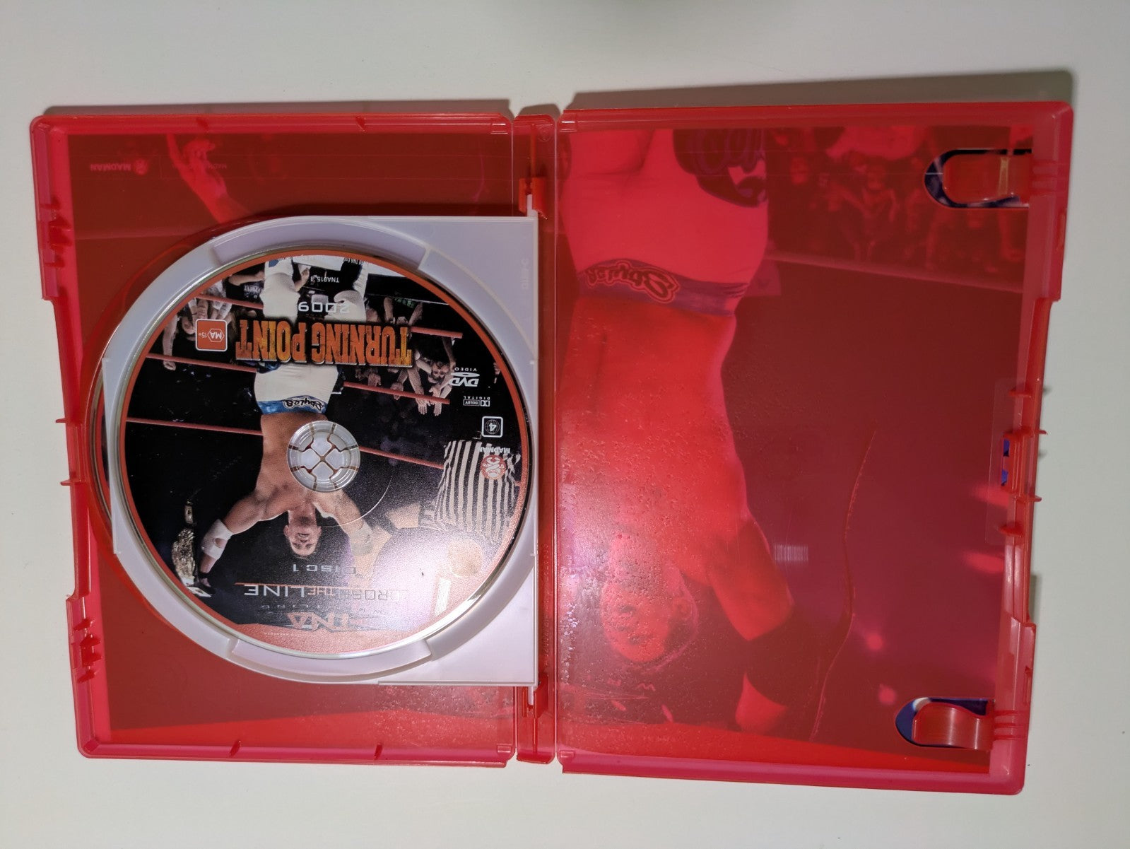 TNA Cross the Line Turning Point & Final Resolution Wrestling DVD - Region 4 Retro Exchange Australia