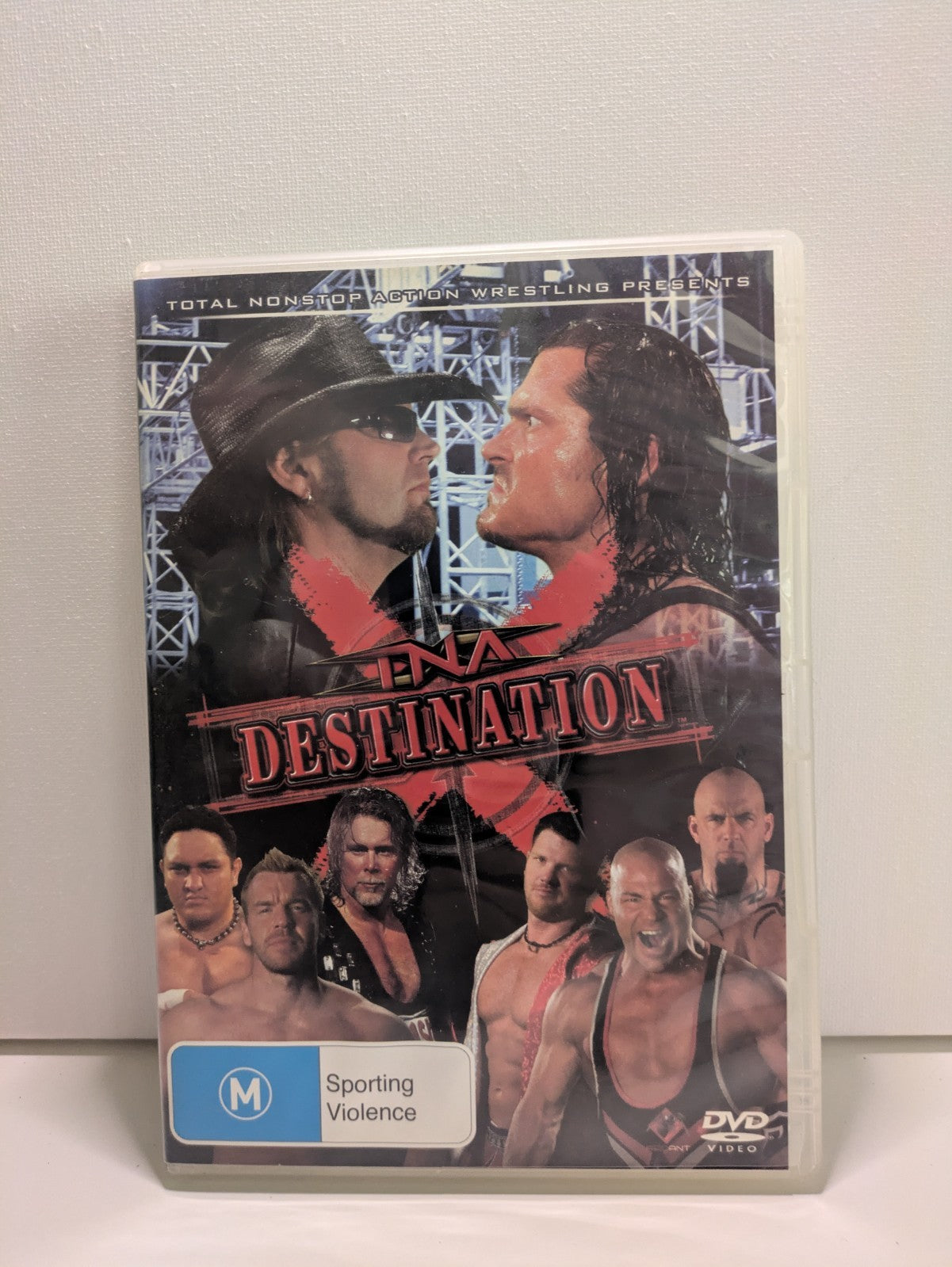 TNA Destination X 2008 Wrestling DVD - Region 4 Retro Exchange Australia