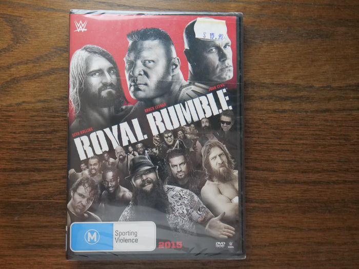 WWE - Royal Rumble 2015(DVD, Region 4) - Sealed | Retro Exchange