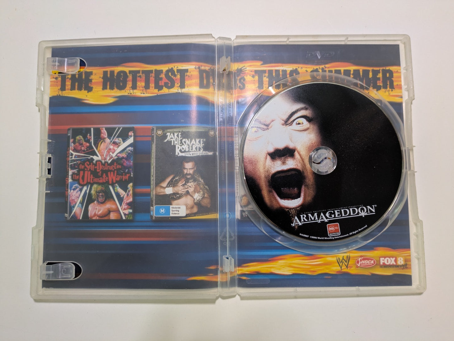 WWE Armageddon DVD 2005 Retro Exchange Australia