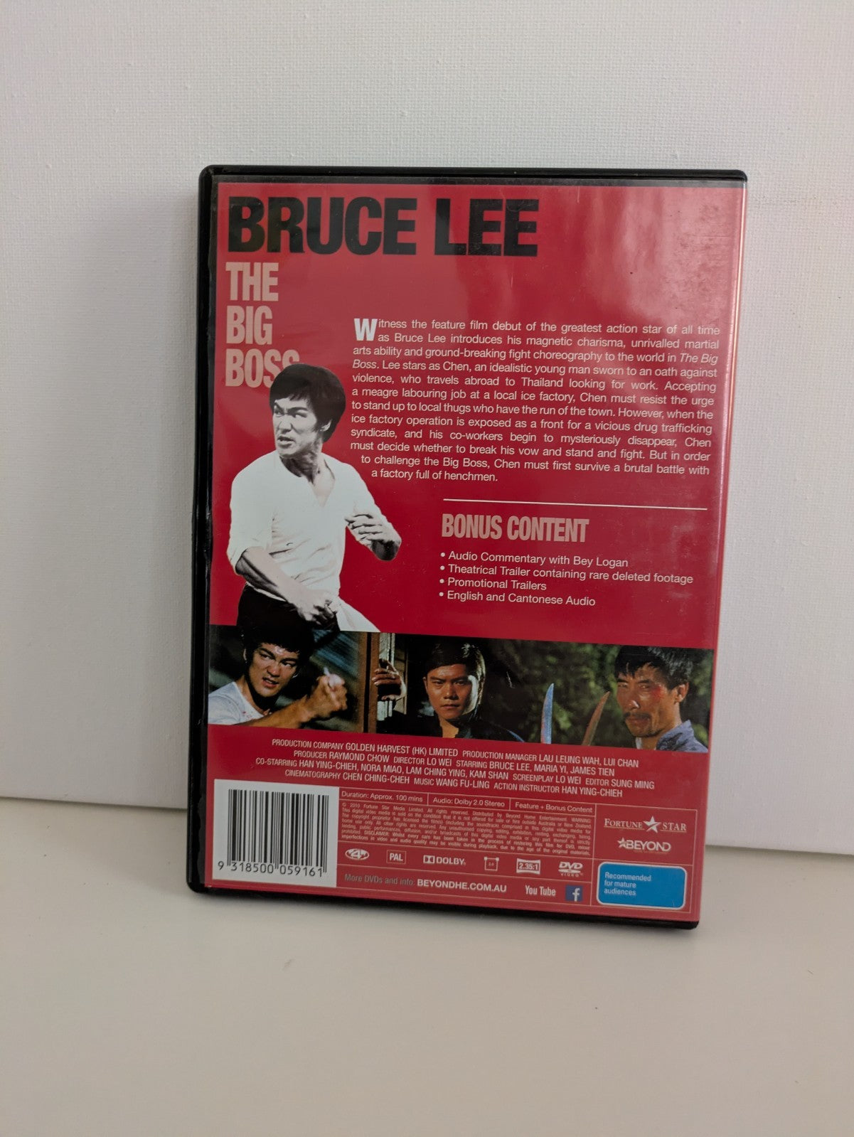 Bruce Lee The Classic Movie Collection DVD Set R4 Retro Exchange Australia