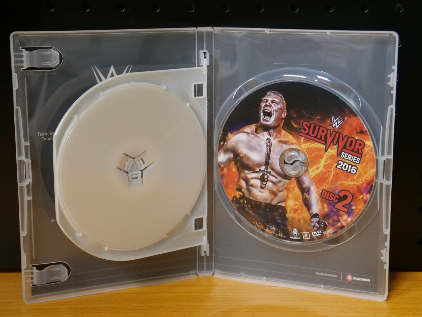 WWE Survivor Series 2016 Lesnar Vs Goldberg - DVD - Region 4 vgc x rental t469 Dvd Box Set Retro Exchange Australia