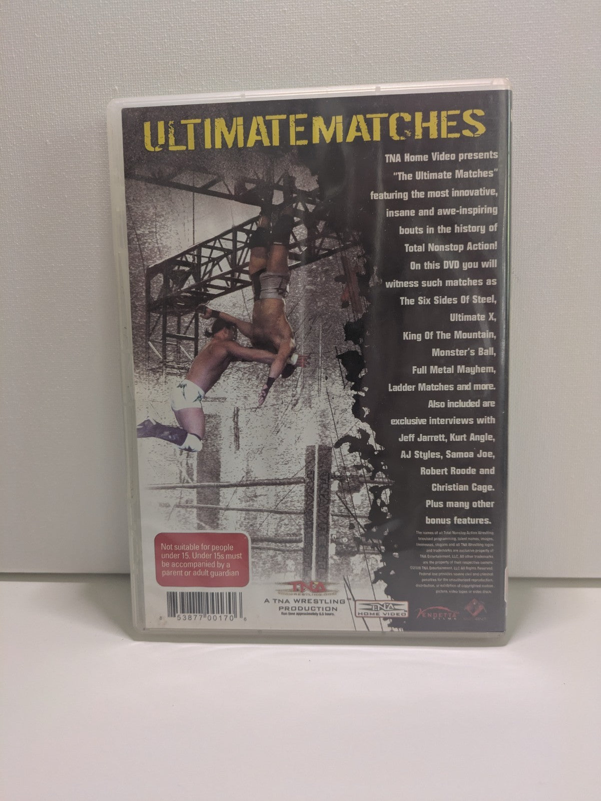 WWE TNA Ultimate Matches DVD [2 Disc Set] Retro Exchange Australia