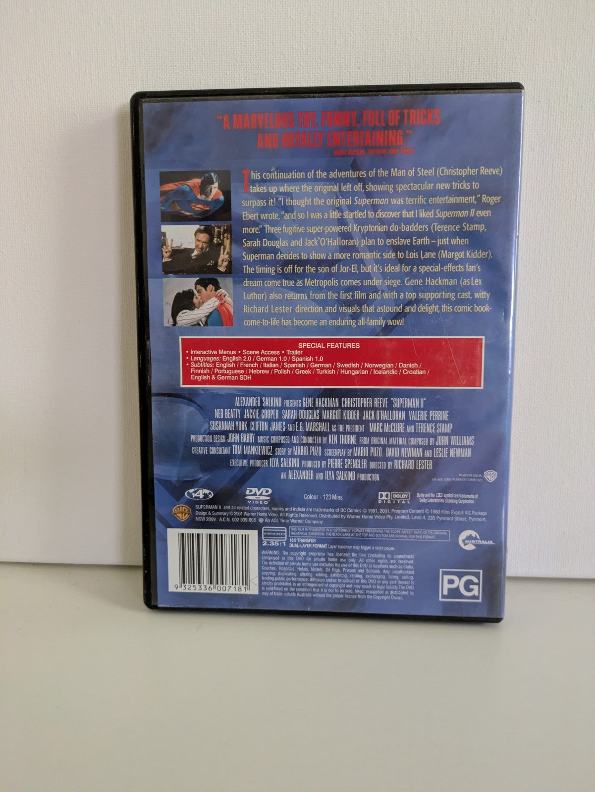 Superman 2 (DVD, 1980) DVD RetroExchange Australia