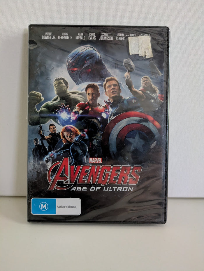 Avengers Age Of Ultron DVD Region 4 - SEALED | Retro Exchange